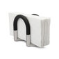 Popierinių servetėlių laikiklis Umbra Swivel, juodas kaina ir informacija | Virtuvės įrankiai | pigu.lt