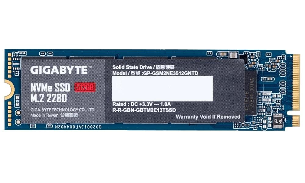 Drive Gigabyte GP-GSM2NE3512GNTD (512 GB ; M.2; PCIe NVMe 3.0 x4) kaina ir informacija | Vidiniai kietieji diskai (HDD, SSD, Hybrid) | pigu.lt