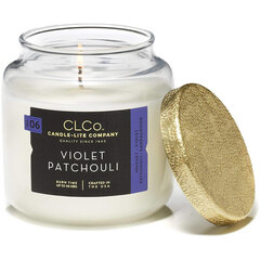 Candle-Lite ароматическая свеча с крышечкой Violet Patchouli, 396 г цена и информация | Подсвечники, свечи | pigu.lt