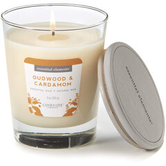 Candle-Lite ароматическая свеча с крышечкой Oudwood & Cardamom, 255 г. цена и информация | Подсвечники, свечи | pigu.lt