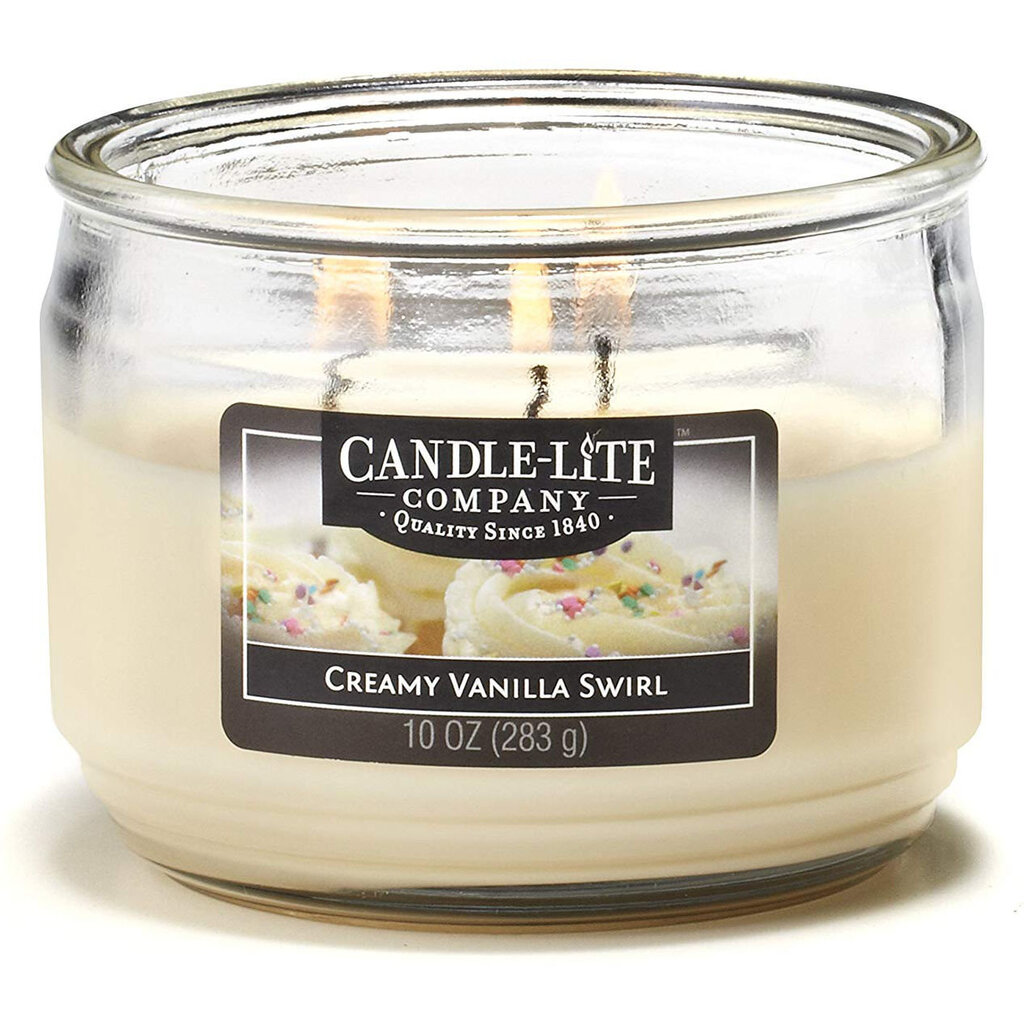 Candle-lite kvapioji žvakė Everyday Creamy Vanilla Swirl kaina ir informacija | Žvakės, Žvakidės | pigu.lt