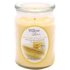 Candle-lite ароматическая свеча Willow Lemon Cake & Vanilla Swirl цена и информация | Подсвечники, свечи | pigu.lt