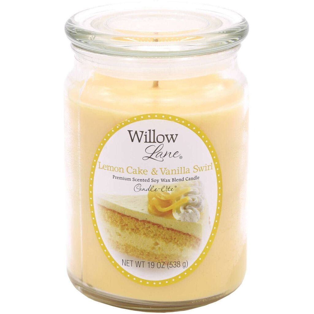 Candle-lite kvapioji žvakė Willow Lemon Cake & Vanilla Swirl kaina ir informacija | Žvakės, Žvakidės | pigu.lt