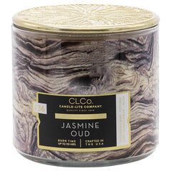 Candle-Lite ароматическая свеча с крышкой Jasmine Oud, 396 г цена и информация | Подсвечники, свечи | pigu.lt