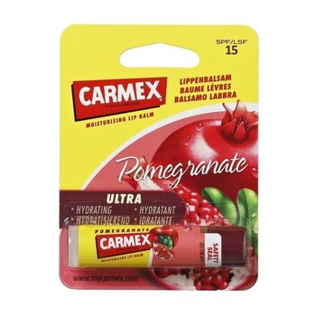 Lūpų balzamas Carmex Pomegranate, 4.25 g kaina ir informacija | Lūpų dažai, blizgiai, balzamai, vazelinai | pigu.lt