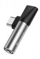 Baseus CATL41-S1 Adapter Type-C to Jack 3.5mm (EU Blister), Juoda цена и информация | Adapteriai, USB šakotuvai | pigu.lt