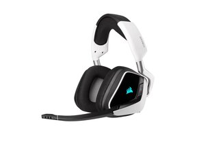 Corsair Void Elite RGB USB White kaina ir informacija | Ausinės | pigu.lt