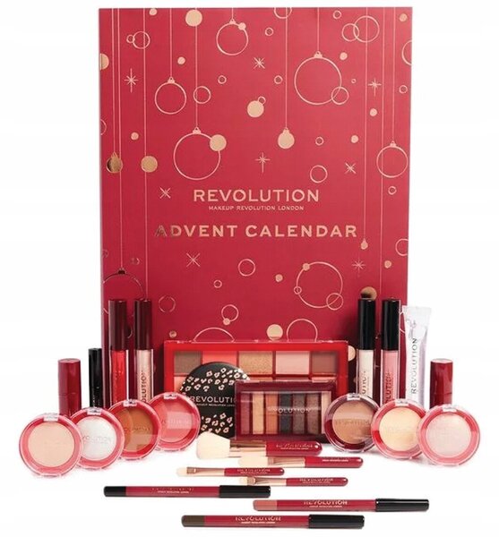 Dekoratyvinės kosmetikos rinkinys Makeup Revolution London Advent Calendar  25 vnt. kaina | pigu.lt