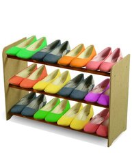 Полка для обуви RBS365, коричневая цена и информация | Полки для обуви, банкетки | pigu.lt
