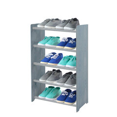 Batų lentyna RBS545, pilka kaina ir informacija | Batų spintelės, lentynos ir suolai | pigu.lt