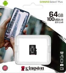 Kingston SDCS2/64GBSP цена и информация | Kingston Фотооборудование | pigu.lt