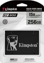 SSD|KINGSTON|KC600|256GB|SATA 3.0|TLC|Write speed 500 MBytes/sec|Read speed 550 MBytes/sec|2,5"|TBW 150 TB|MTBF 1000000 hours|SKC600/256G kaina ir informacija | Kingston Kompiuterių komponentai | pigu.lt