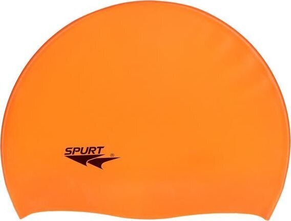 Plaukimo kepuraitė vaikams Spurt Junior F202, oranžinė цена и информация | Plaukimo kepuraitės | pigu.lt