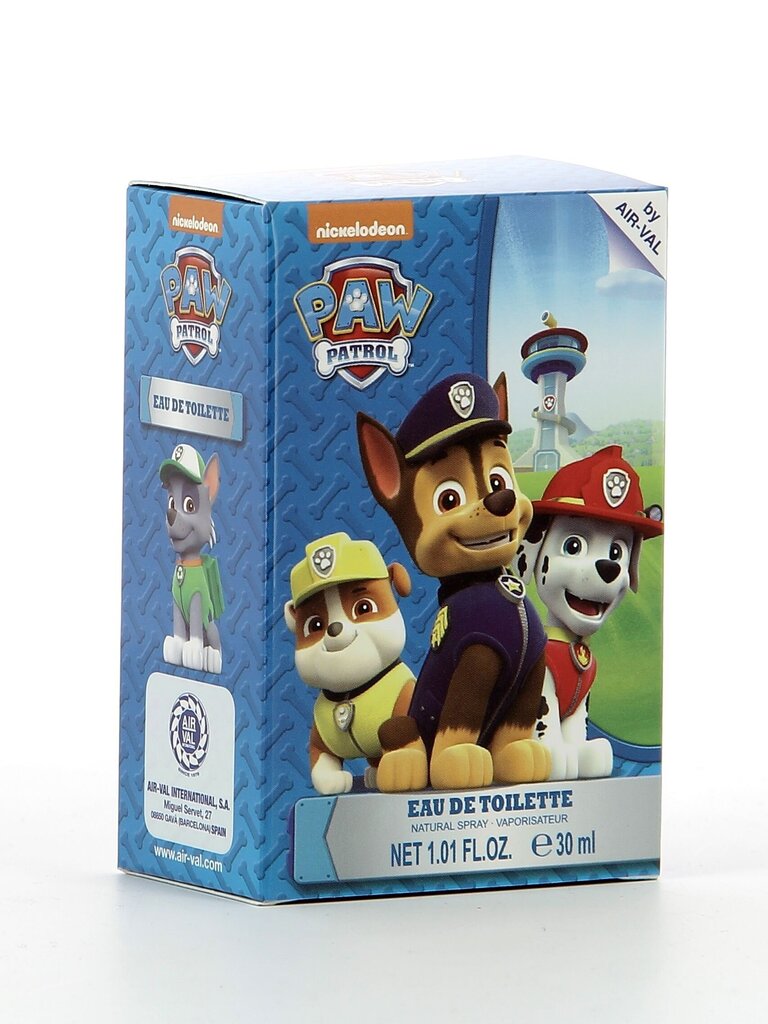 Tualetinis vanduo Nickelodeon Paw Patrol EDT berniukams, 30 ml цена и информация | Kvepalai vaikams | pigu.lt