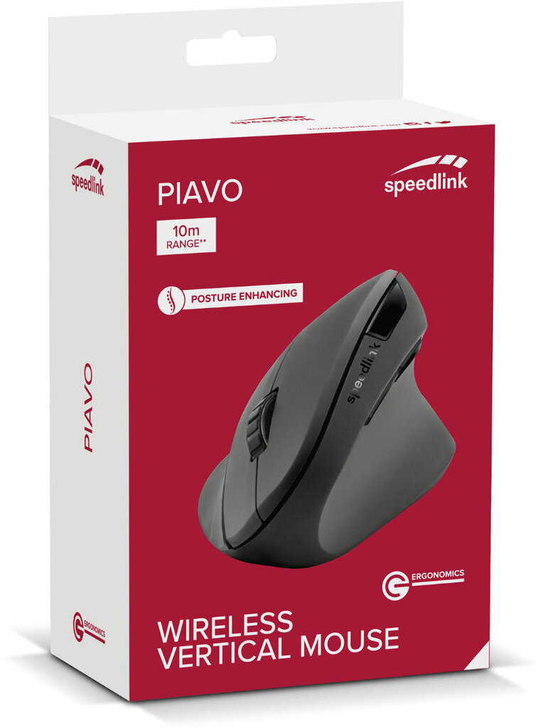 Speedlink SL-630019-BK-01, juoda цена и информация | Pelės | pigu.lt