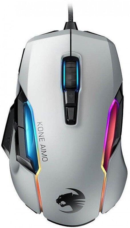 Roccat Kone AIMO Remastered, balta kaina ir informacija | Pelės | pigu.lt