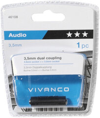 Vivanco 46108 цена и информация | Адаптеры, USB-разветвители | pigu.lt