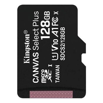 Kingston MicroSDXC 128GB Canvas Select Plus 100R цена и информация | Карты памяти для телефонов | pigu.lt