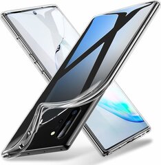 Dėklas Mercury Jelly Clear Samsung N975 Note 10 Plus skaidrus kaina ir informacija | Telefono dėklai | pigu.lt