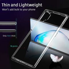 Чехол Mercury Goospery "Jelly Clear" Samsung N975 Note 10 Plus прозрачный цена и информация | Чехлы для телефонов | pigu.lt