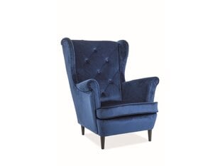 Fotelis Signal Meble Lady, mėlynas kaina ir informacija | Svetainės foteliai | pigu.lt