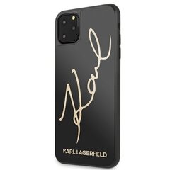 Karl Lagerfeld для Apple iPhone 11 Pro Max, черный цена и информация | Чехлы для телефонов | pigu.lt