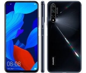 Huawei Nova 5T, 128GB, Dual SIM, Black kaina ir informacija | Mobilieji telefonai | pigu.lt