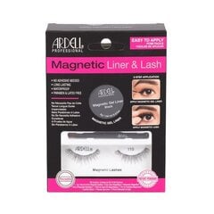 Priklijuojamos blakstienos Ardell Magnetic Liner and Lash 110 Set kaina ir informacija | Priklijuojamos blakstienos, blakstienų rietikliai | pigu.lt