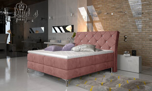 Кровать NORE Adel, 140x200 см, розовая цена и информация | Кровати | pigu.lt