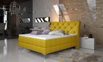 Кровать NORE Adel, 180x200 см, желтая