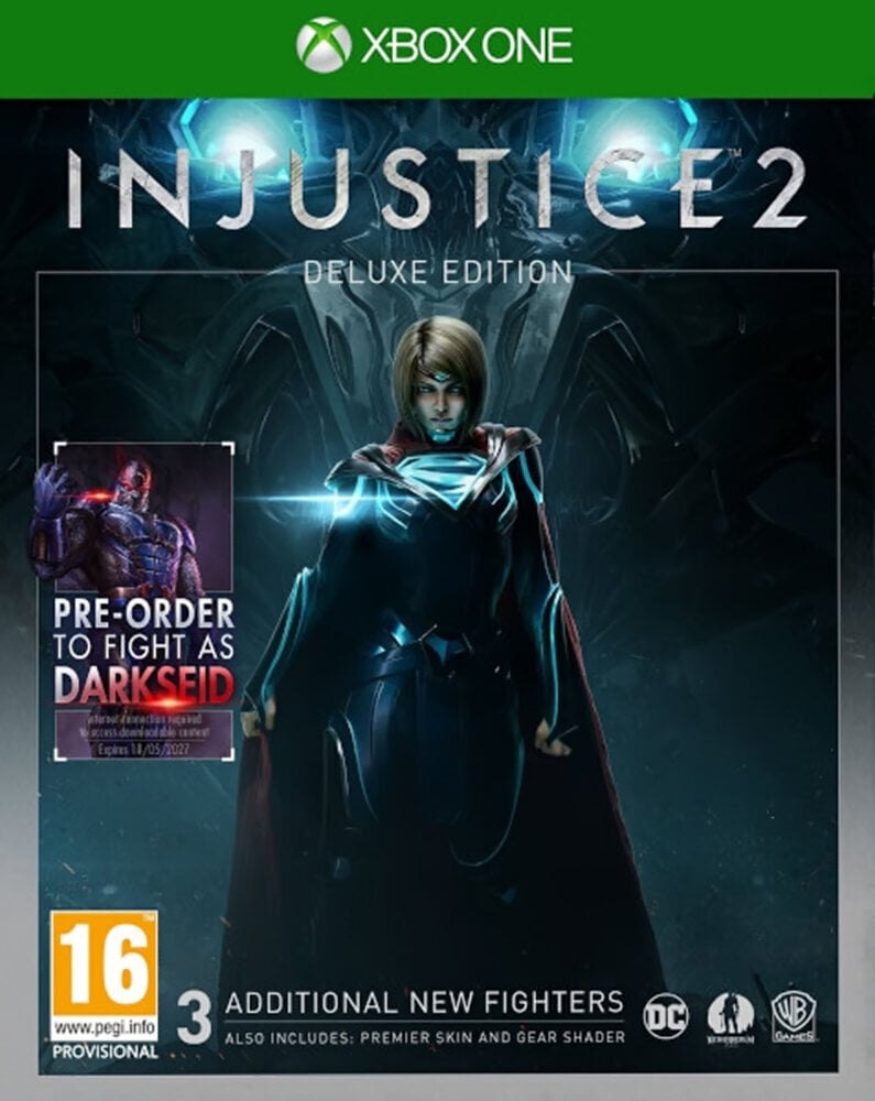 Xbox One Injustice 2 Deluxe Edition incl. 3 DLC Fighters kaina ir informacija | Kompiuteriniai žaidimai | pigu.lt