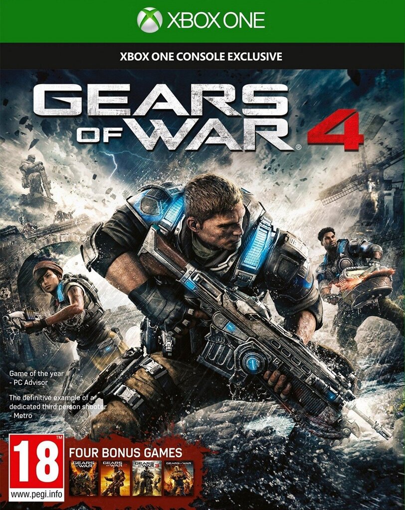Xbox One Gears of War 4 incl. GoW Collection Digital Download kaina ir informacija | Kompiuteriniai žaidimai | pigu.lt
