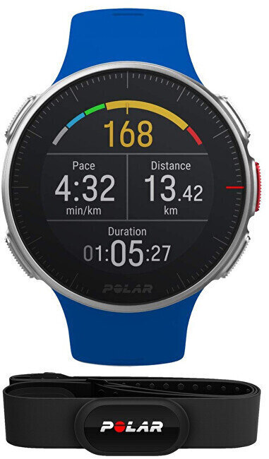 Polar Vantage V Blue + Polar H10 Heart Monitor Strap kaina ir informacija | Išmanieji laikrodžiai (smartwatch) | pigu.lt