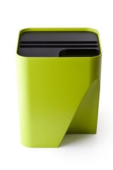 Контейнер для сортировки мусора Block30, зеленый цена и информация | Мусорные баки | pigu.lt