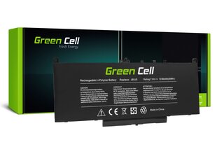 Bateria Green Cell J60J5 do Dell Latitude E7270 E7470 цена и информация | Аккумуляторы для ноутбуков | pigu.lt