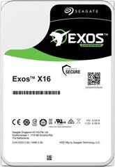 Drive server HDD Seagate Exos X16 (14 TB; 3.5 Inch; SATA III) kaina ir informacija | Vidiniai kietieji diskai (HDD, SSD, Hybrid) | pigu.lt