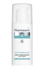 Увлажняющий крем для чувствительной кожи лица Pharmaceris A Vita-Sensilium SPF20 50 мл цена и информация | Кремы для лица | pigu.lt