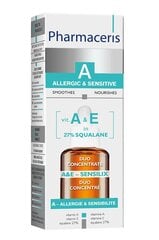 Drėkinamasis serumas Pharmaceris A A&E Sensilix, 30 ml kaina ir informacija | Veido aliejai, serumai | pigu.lt