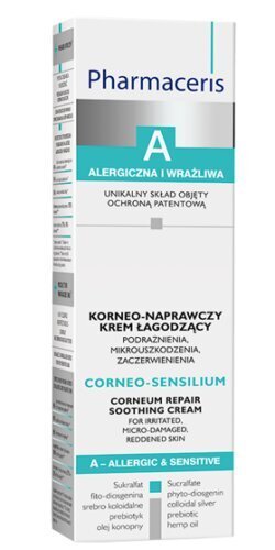 Atstatomasis pažeistos odos kremas Pharmaceris A Corneo-Sensilium 75ml kaina ir informacija | Veido kremai | pigu.lt