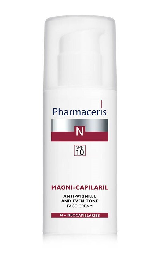 Veido kremas Pharmaceris N Magni Capilaril SPF10, 50 ml цена и информация | Veido kremai | pigu.lt