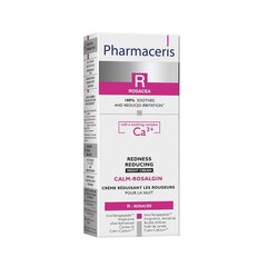 Naktinis veido kremas odai linkusiai į paraudimus Pharmaceris R Calm-Rosalgin 30 ml kaina ir informacija | Veido kremai | pigu.lt