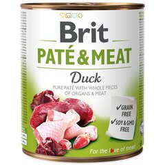 Brit Care Duck Paté & Meat консервы для собак 800г цена и информация | Brit Care Товары для животных | pigu.lt