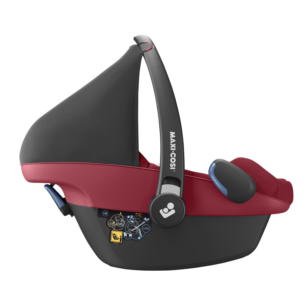 Maxi Cosi automobilinė kėdutė Pebble Pro i-Size, Essential red kaina ir informacija | Autokėdutės | pigu.lt