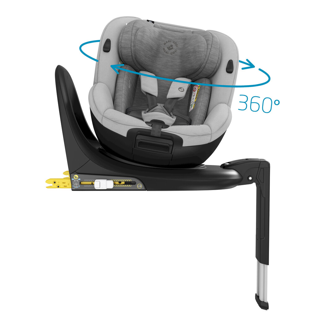 Maxi Cosi automobilinė kėdutė Mica 0-18 kg, Authentic grey kaina ir informacija | Autokėdutės | pigu.lt