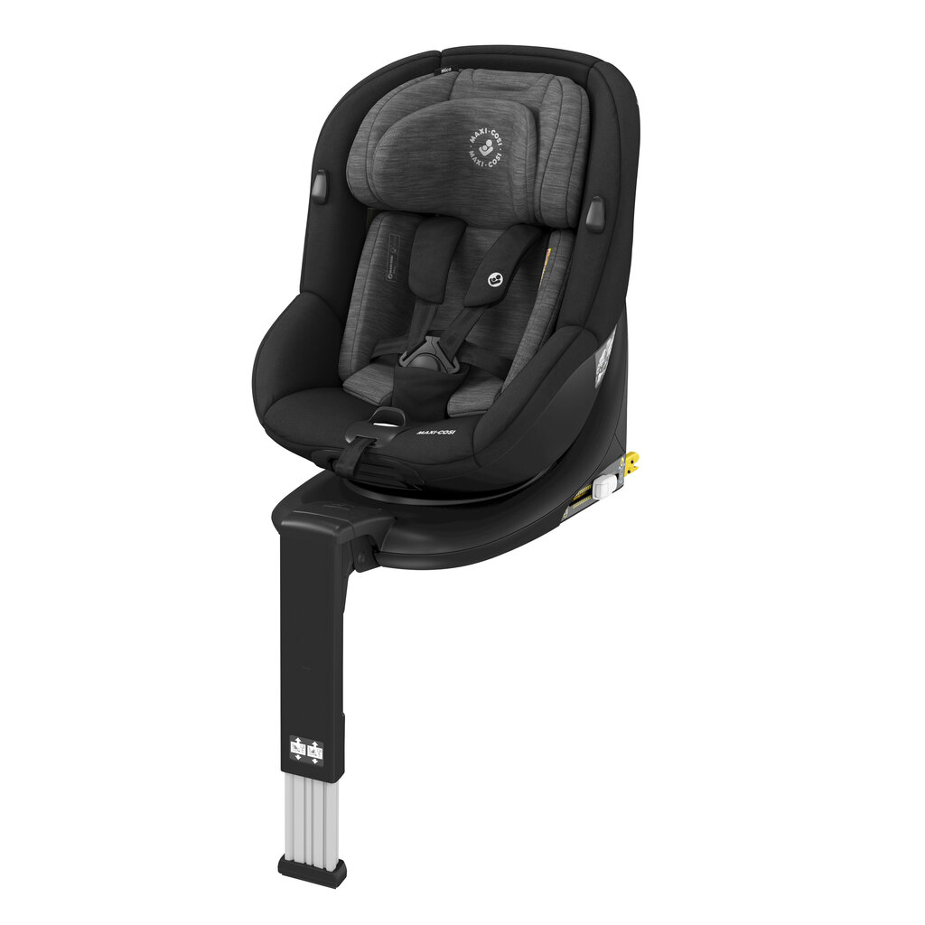 Maxi Cosi automobilinė kėdutė Mica 0-18 kg, Authentic black kaina ir informacija | Autokėdutės | pigu.lt