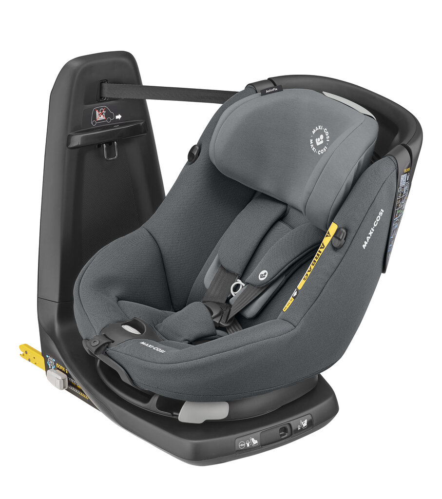 Maxi Cosi automobilinė kėdutė AxissFix i-Size, 9-18 kg, Authentic graphite kaina ir informacija | Autokėdutės | pigu.lt