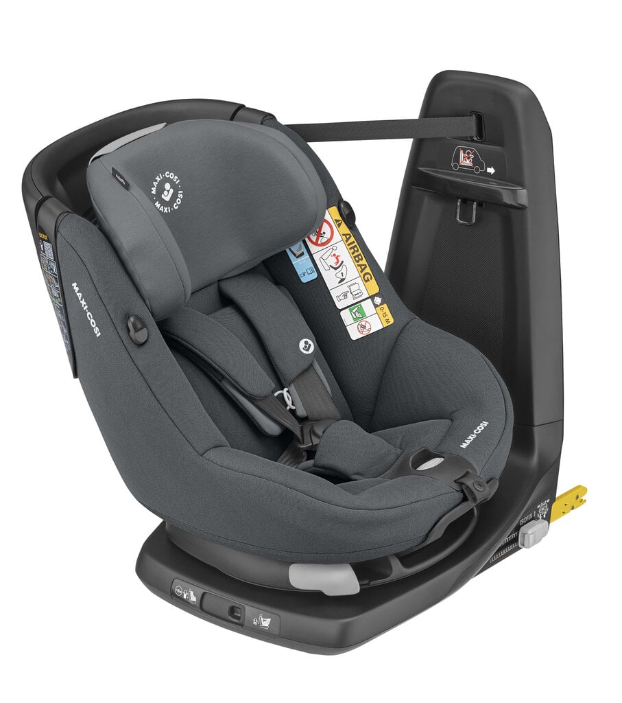 Maxi Cosi automobilinė kėdutė AxissFix i-Size, 9-18 kg, Authentic graphite kaina ir informacija | Autokėdutės | pigu.lt