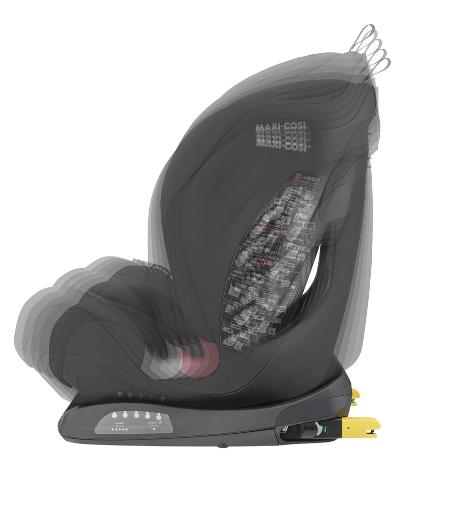 Maxi Cosi automobilinė kėdutė Titan, 9-36 kg, Basic black kaina ir informacija | Autokėdutės | pigu.lt