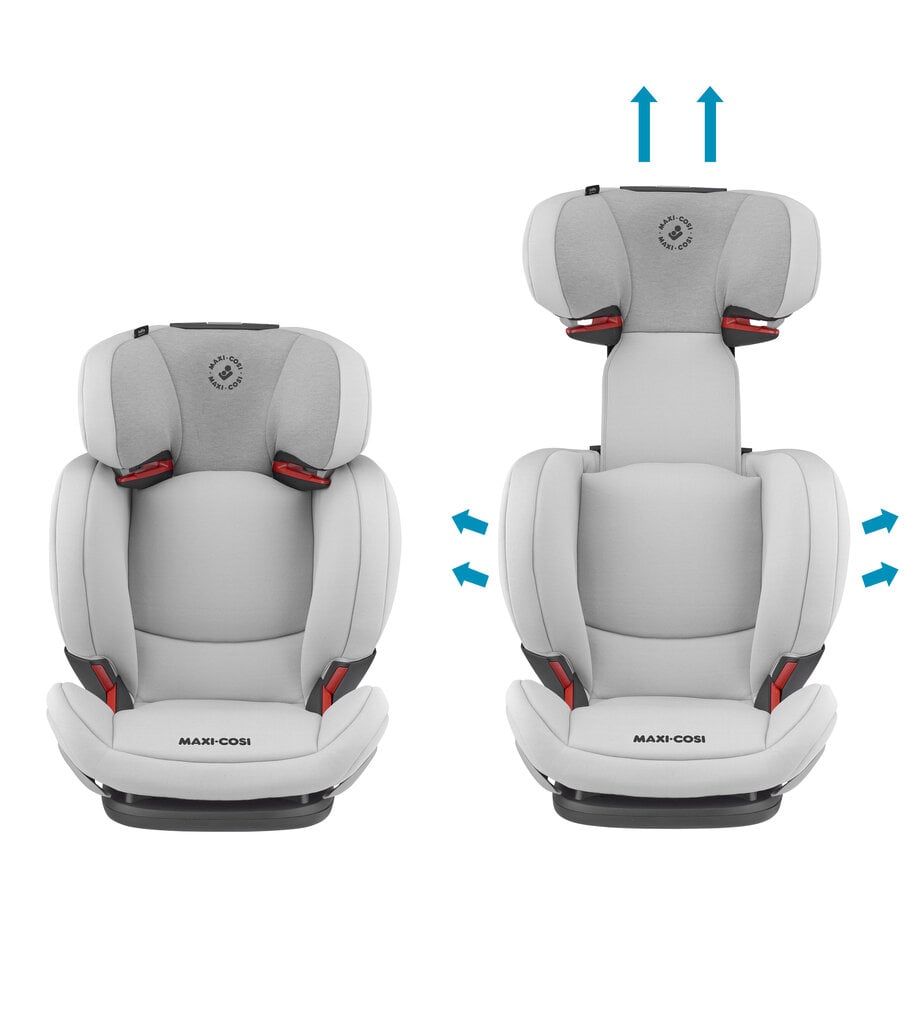 Maxi Cosi automobilinė kėdutė RodiFix AirProtect, 15-36 kg, Authentic grey kaina ir informacija | Autokėdutės | pigu.lt