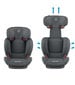 Maxi Cosi automobilinė kėdutė RodiFix AirProtect, 15-36 kg, Authentic graphite kaina ir informacija | Autokėdutės | pigu.lt